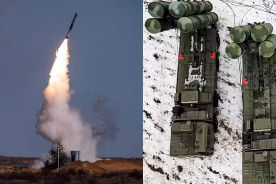 Hệ thống phóng và cất cánh từ hệ thống S-400. Ảnh: MW.