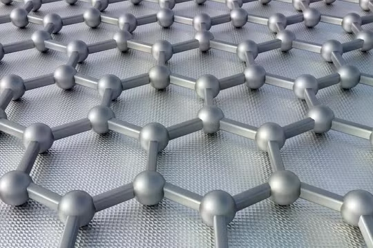 Hình ảnh 3D mô phỏng cấu trúc graphene. Ảnh minh họa: Getty.