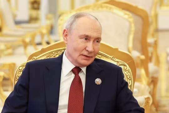 Tổng thống Nga Vladimir Putin tham dự một sự kiện ở Moscow vào ngày 29/10. Ảnh: Sputnik.