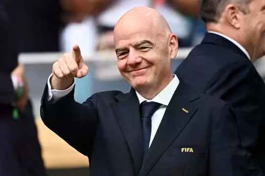 Chủ tịch FIFA Gianni Infantino đã vấp phải chỉ trích về đề xuất bán cổ phần World Cup cho các nhà đầu tư tư nhân. Ảnh: Reuters.