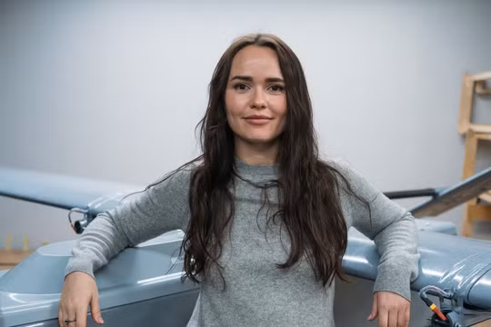 Iryna Terekh, giám đốc điều hành của Fire Point. Công ty này có 83 nhà máy tại Ukraine mặc dù chỉ mới được thành lập vào năm 2022 sau khi chiến tranh bùng phát. Anh: Guardian.
