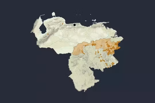 Ngoài dầu mỏ, Venezuela còn sở hữu nhiều khoáng sản có giá trị nằm ở nhiều khu vực khác nhau của đất nước. Ảnh: AJ.