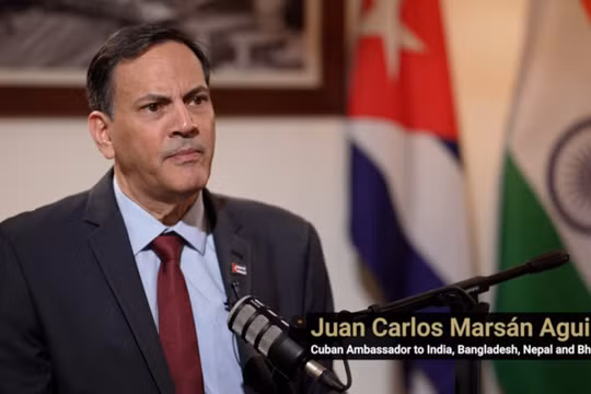 Đại sứ Cuba tại Ấn Độ, ông Juan Carlos Marsan Aguilera. Ảnh: RT.