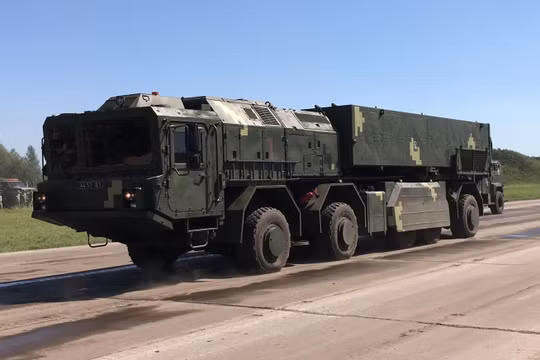 Hệ thống tên lửa Sapsan. Ảnh: Militarnyi.