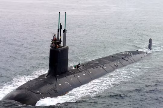 Tàu ngầm lớp Virginia của Mỹ. Ảnh: Wiki.