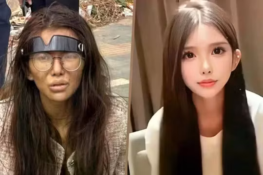 Nữ influencer người Trung Quốc Umi, người từng bị lừa đảo qua điện thoại khi đang ở Campuchia, đã kể lại câu chuyện đau lòng của mình trong một buổi phát trực tiếp gần đây nhưng đã bị gián đoạn. Ảnh: SCMP.