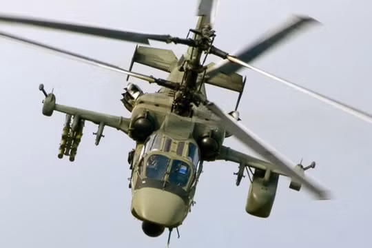 Trực thăng tấn công Ka-52. Ảnh: MW.