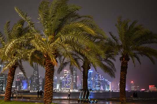 Qatar đã nỗ lực chuyển mình thành một điểm đến du lịch và trung tâm kinh doanh, tài chính quốc tế. Ảnh: AFP.
