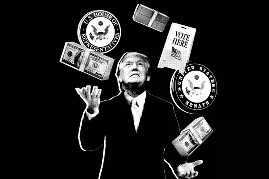 Bầu cử giữa kỳ có thể gây tác động mạnh tới nhiệm kỳ của ông Trump. Ảnh: Wired.