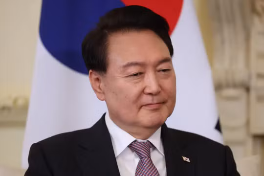 Cựu Tổng thống Hàn Quốc Yoon Suk-yeol. Ảnh: Bloomberg.