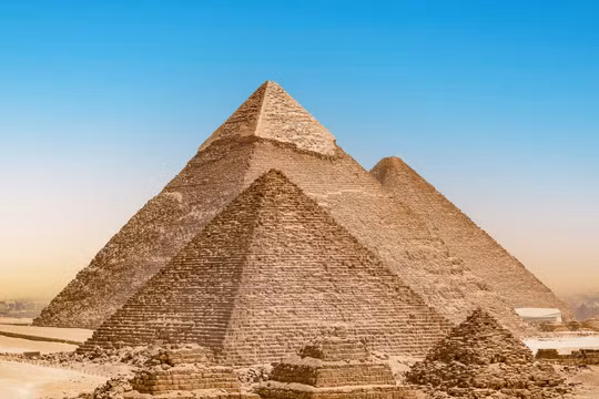 Đại kim tự tháp Giza ở Ai Cập. Ảnh: Getty.