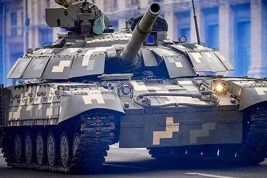 Xe tăng T-64BM2 của Quân đội Ukraine. Ảnh: MW.