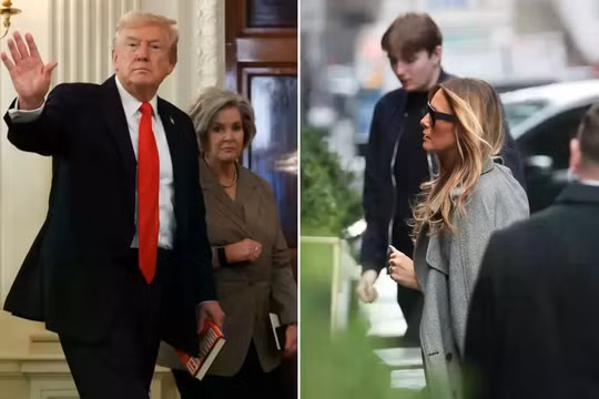 Gia đình Tổng thống Mỹ Donald Trump từng nằm trong tầm ngắm của FBI. Ảnh: NYPost.