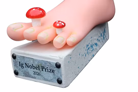 Chủ đề của sự kiện Ig Nobel năm nay, được tổ chức tại Zurich, Thụy Sĩ, là nấm. Ảnh: CNN.