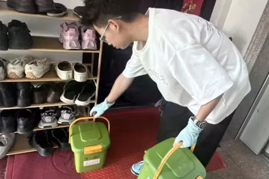 Một dịch vụ tiện ích mới đang nổi lên ở Trung Quốc, trong đó các nhà cung cấp dịch vụ thu gom rác tận nhà chỉ với 3 đến 5 nhân dân tệ mỗi chuyến, hoặc phí hàng tháng khoảng 100 nhân dân tệ. Ảnh: QQ.