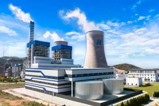 Dự án trình diễn Ruitan tại nhà máy điện Bajiao của China Huaneng ở thành phố Yên Đài được khởi công vào ngày 16/9. Ảnh: SCMP.