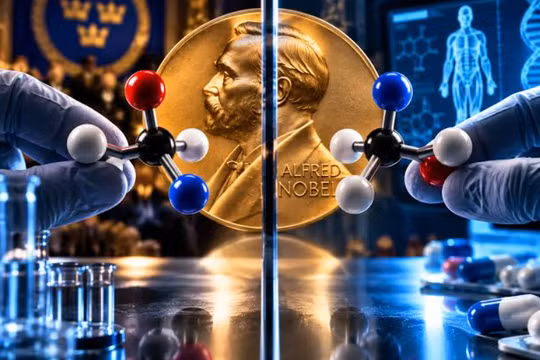 Nobel Hóa học 2026: Hai “bàn tay” của phân tử và bí ẩn khiến hóa học đau đầu hơn 100 năm