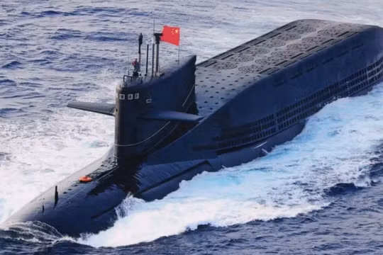 Tàu ngầm lớp Type-094 của Hải quân Quân Giải phóng Nhân dân Trung Quốc. Ảnh: MW.