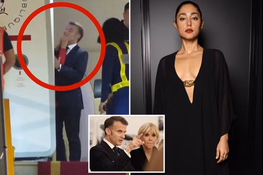 Cuốn sách mới xuất bản hôm 13/5 đã hé lộ nguyên nhân đằng sau vụ việc ông Macron bị vợ "tát đùa" vào năm ngoái. Ảnh: NYP.