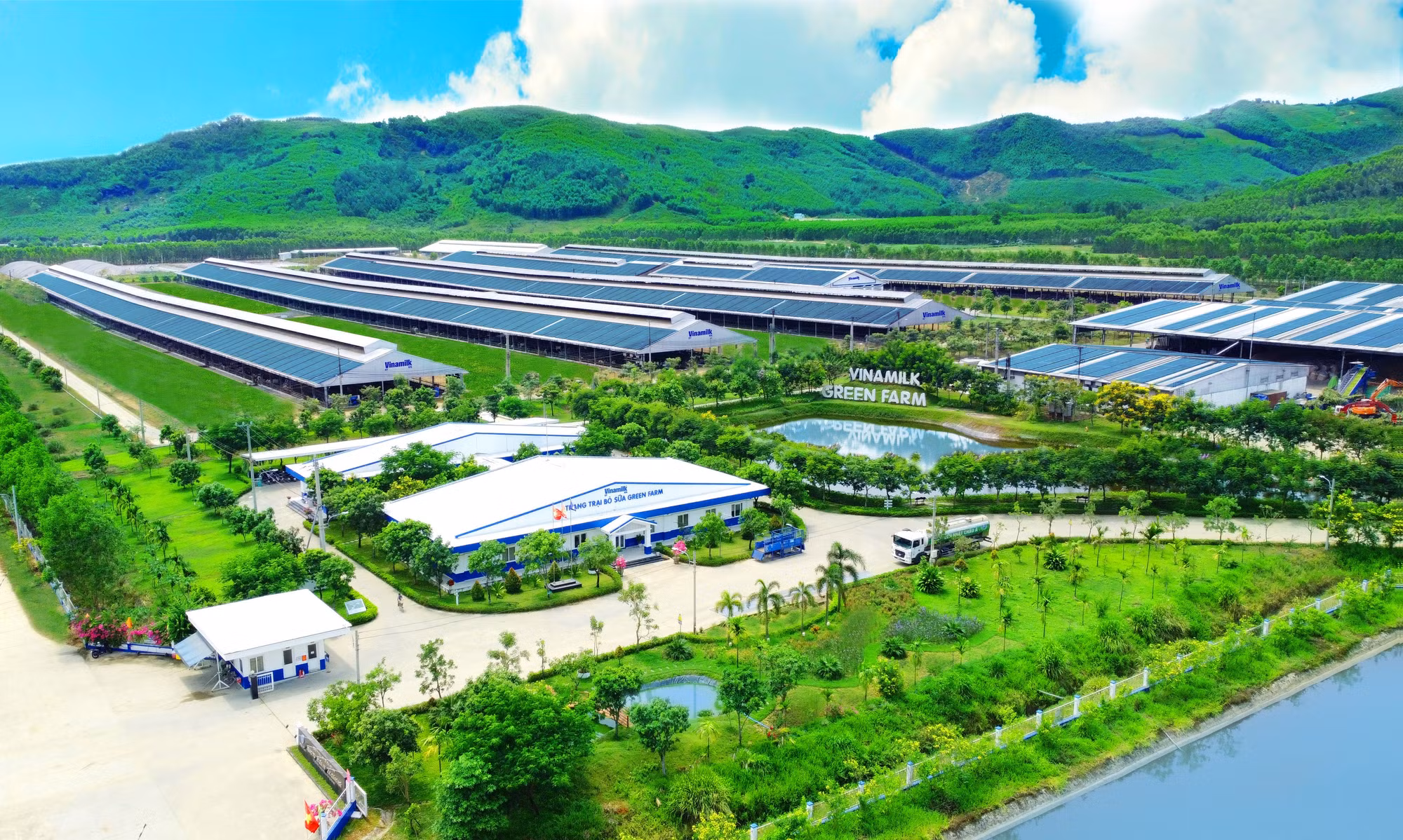 Vinamilk hiện có 16 nhà máy trong và ngoài nước, với sản phẩm xuất khẩu đến 65 quốc gia và vùng lãnh thổ.
