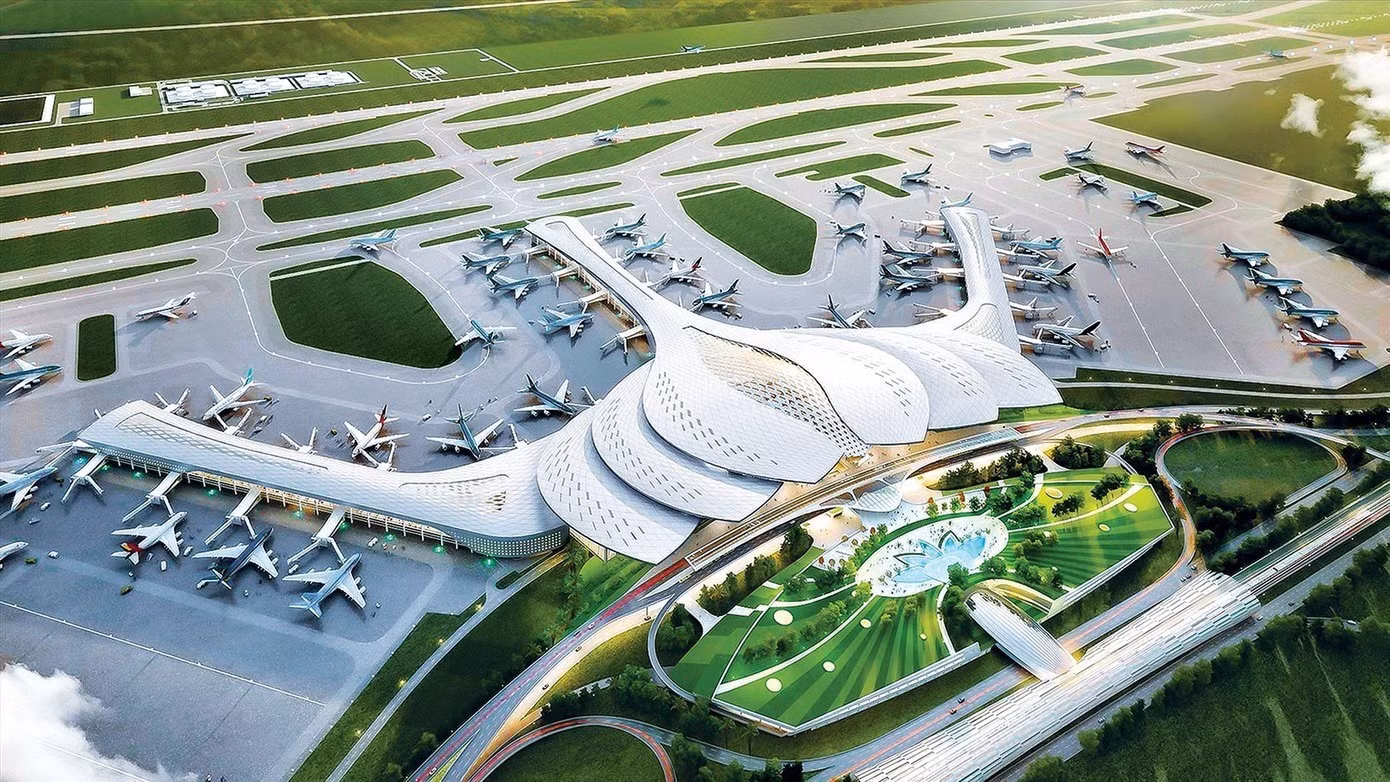 Phối cảnh sân bay Long Thành. Ảnh: ACV.