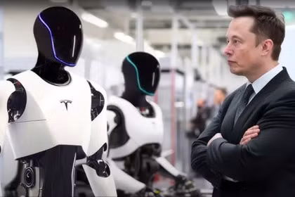 Tesla chi nhiều tiền cho nghiên cứu phát triển robot Optimus. Ảnh: Sohu. 
