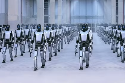 Theo Nhân dân Nhật báo, đến cuối năm 2025 Trung Quốc đã có 165 doanh nghiệp sản xuất robot hoàn chỉnh. Ảnh: Sohu.