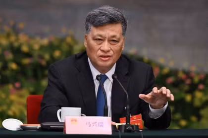 Ông Mã Hưng Thụy khi còn giữ chức vụ. Ảnh: AFP.