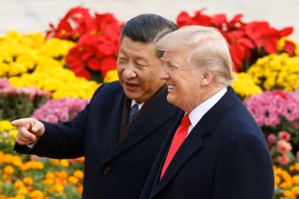 Tổng thống Mỹ Donald Trump sẽ thăm cấp nhà nước Trung Quốc từ 13 đến 15/5. Ảnh: HK01.
