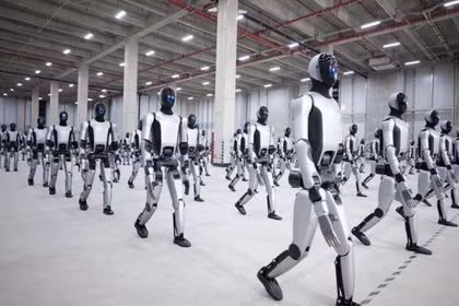 Robot hình người Waker S2 của UPTECH (Trung Quốc). Ảnh: Sohu.