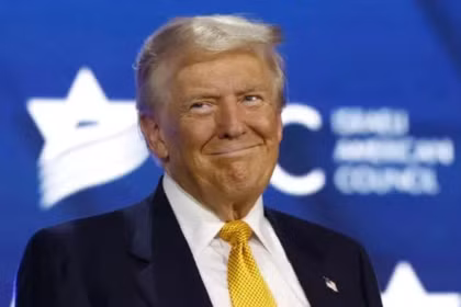 Tổng thống Trump đang đối mặt sự phản đối trong Đảng Cộng hòa do bất đồng về chính sách đối ngoại. Ảnh: Getty.