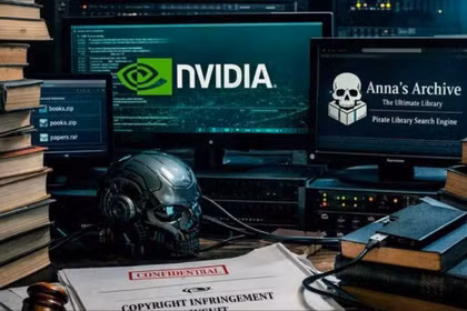 NVIDIA đang bị 5 tác giả kiện vì sử dụng tác phẩm của họ lấy từ Anna’s Archive, thư viện bóng tối lớn nhất thế giới. Ảnh: Hardwarecooking.
