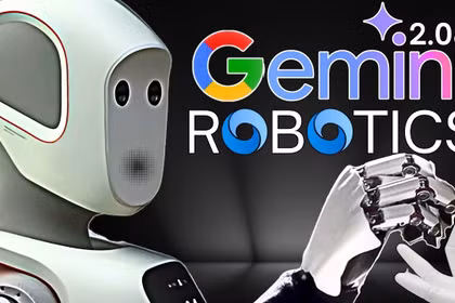 Google vừa công bố mô hình AI Gemini Robotics ER 2.0 được nâng cấp từ Gemini Robotics ER 1.6 ra mắt hồi tháng 4/2026. Ảnh: Creaders.