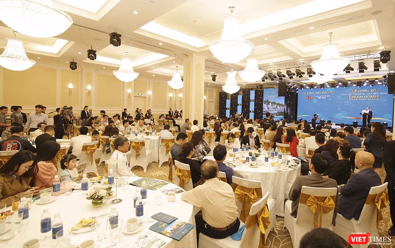 Quang cảnh lễ công bố Khu đô thị Dream Homes Quảng Bình