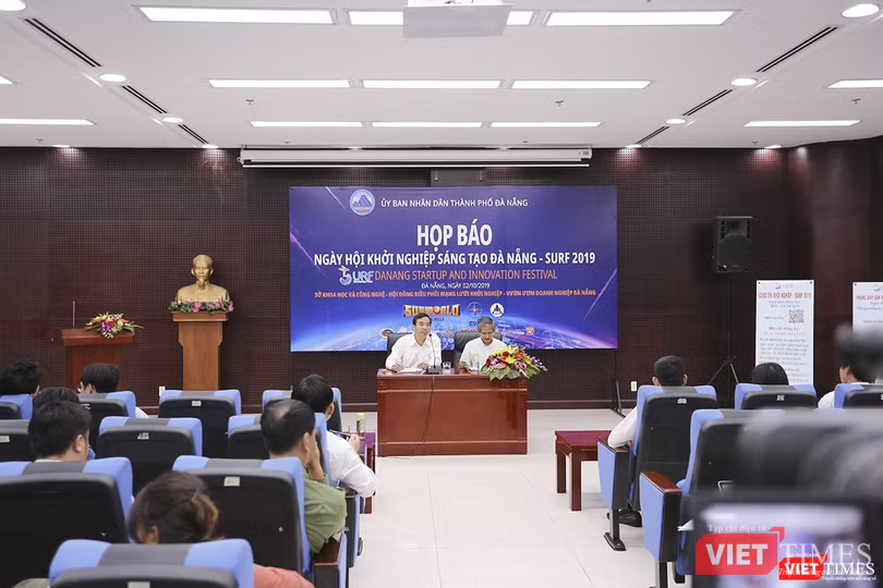 Quang cảnh buổi Họp báo công bố sự kiện SURF 2019 Quang cảnh buổi Họp báo công bố sự kiện SURF 2019