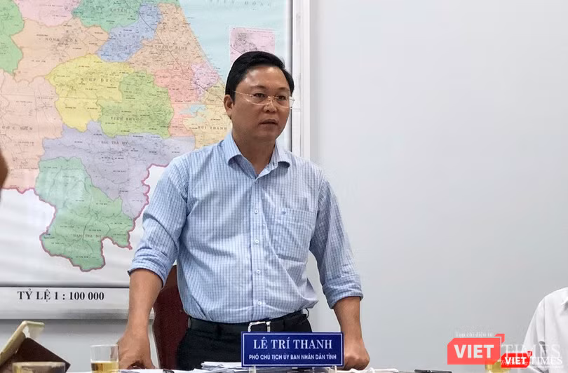 Ông Lê Trí Thanh - Phó Chủ tịch UBND tỉnh Quảng Nam Ông Lê Trí Thanh, Phó Chủ tịch UBND tỉnh Quảng Nam