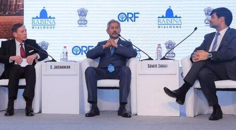 Diễn đàn Raisina tổ chức ở Ấn Độ. Ảnh: The Hindu.
