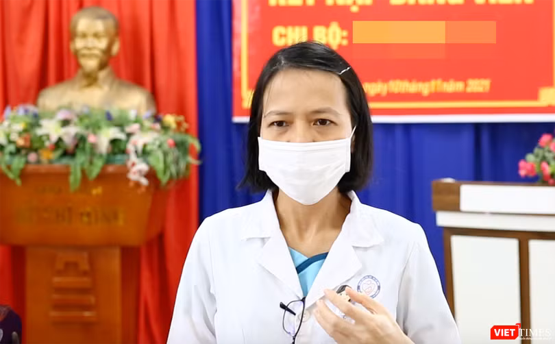 TS.BS Trần Thị Hoàng – Phó Giám đốc Bệnh viện Phụ sản – Nhi TP Đà Nẵng.