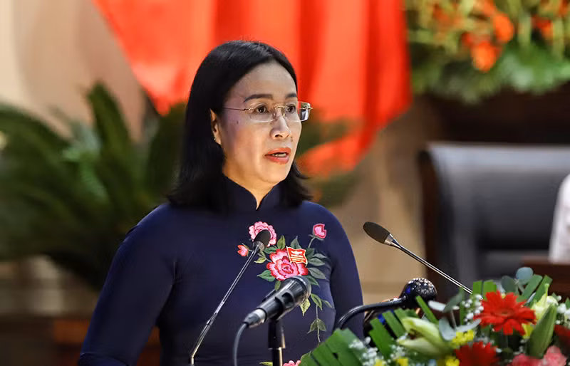 Bà Nguyễn Thị Anh Thi, Phó Chủ tịch UBND TP Đà Nẵng.