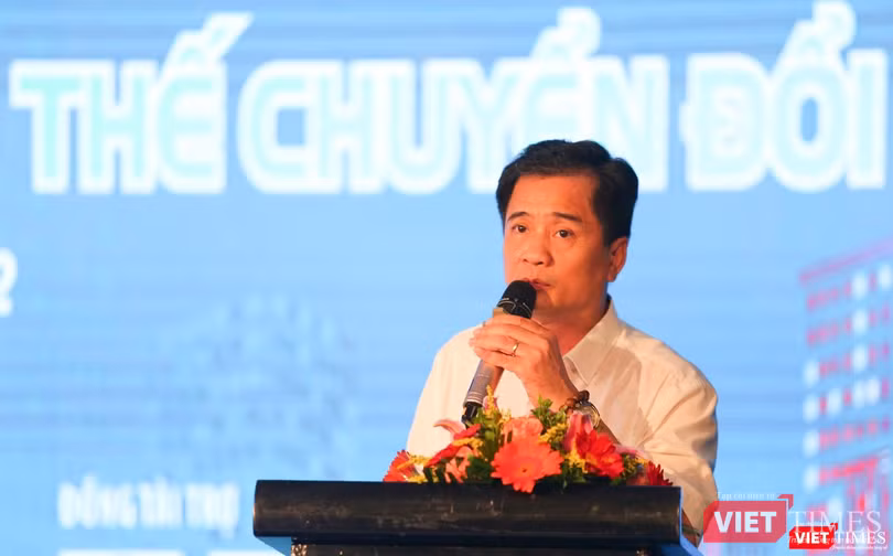 TS. Nguyễn Văn Đính - Chủ tịch Hội Môi giới bất động sản Việt Nam phát biểu tại sự kiện