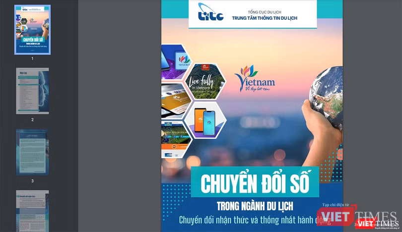 Cẩm nang chuyển đổi số trong ngành du lịch Cẩm nang chuyển đổi số trong ngành du lịch