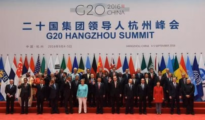 Hội nghị Thượng đỉnh G20 tổ chức tại Hàng Châu, Trung Quốc từ ngày 4 - 5/9/2016. Ảnh: Sina