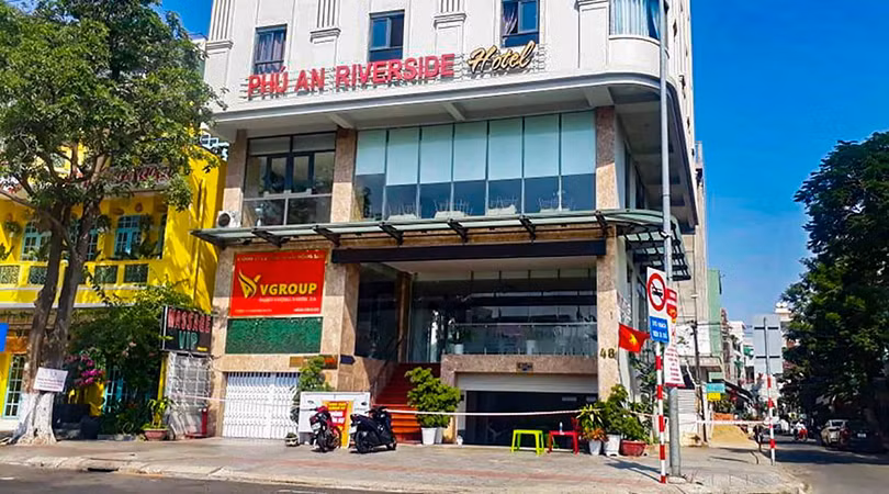Khách sạn Phú An trên đường 2/9, Hải Châu, Đà Nẵng.