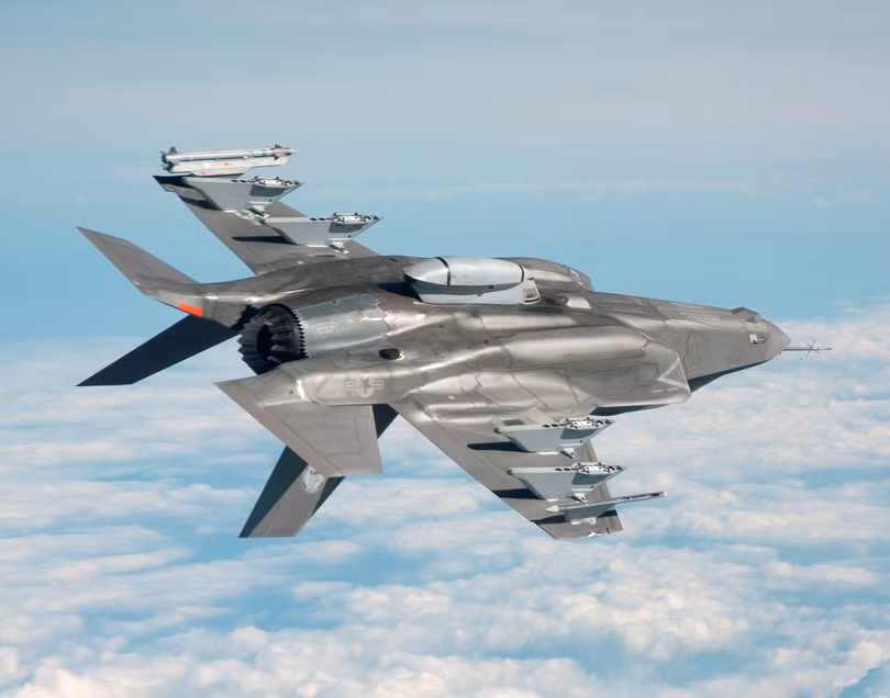 F-35 tành hình của Không lực Mỹ.