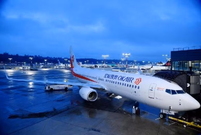 Máy bay chở khách Boeing Mỹ bán cho Trung Quốc. Ảnh: Chinadaily. Máy bay chở khách Boeing Mỹ bán cho Trung Quốc. Ảnh: Chinadaily.