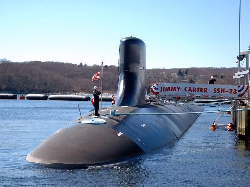 Tàu ngầm hạt nhân tấn công USS Jimmy Carter (ảnh tư liệu)