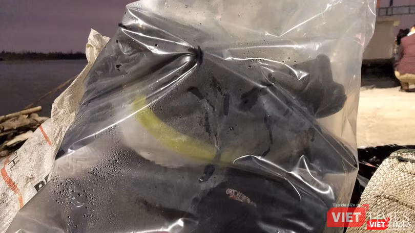 Vật dụng của hành khách được tìm vớt được sau vụ chìm tàu Vật dụng của hành khách được tìm vớt được sau vụ chìm tàu