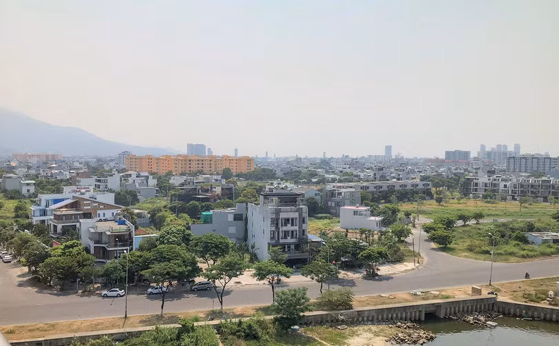 Một góc dự án Khu đô thị Harbour Ville (phường Nại Hiên Đông, quận Sơn Trà, TP Đà Nẵng).