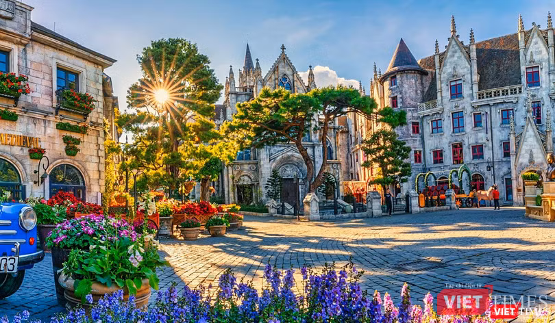 Một góc khách sạn Mercure Danang French Village Bana Hills (Đà Nẵng)