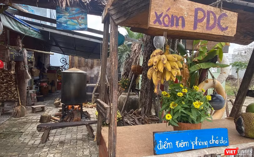 Một góc không gian Tết xưa của “Xóm PDC” tại Đà Nẵng
